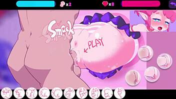 cute elf girl in anime hentai game pinball 100 has gallery sex scenes