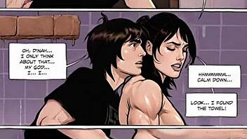Muscular man lets woman take the lead in sexual experience