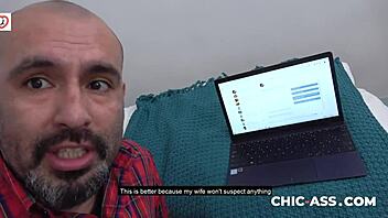 Old and young Spanish wives get cheated on on cam