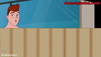 i can’t stop watching this hot brazilian gay cartoon with a hung straight guy.