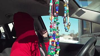 why drive with a ball gag on?