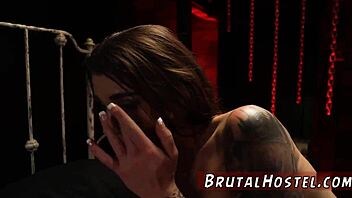 youthful tourists get excited by hardcore tickle bondage sex