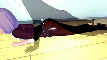 Beautiful teacher gets relaxed and satisfied with 3D hentai