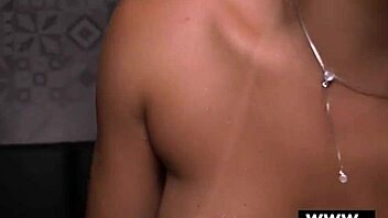 Busty blonde asian slut Luna pounded hard in POV anal.