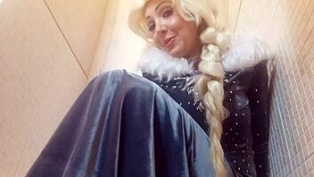 Elsa's Cosplay Bent Over For Doggy Style