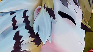 Bengaru Tora From Kemono Friends Gets Fucked In Hentai Anime Cartoon Video