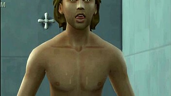 stepbrother bangs stepsister in steamy shower scene