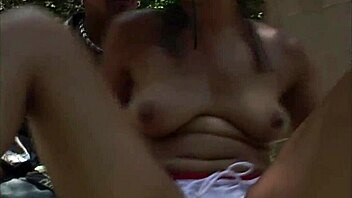 young black teen 18+ experiences her first anal sex with a big black cock in amateur setting