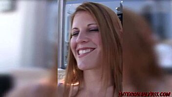 Pretty Girl Ann Double Penetrated Hard by Black Studs in Wild 3some