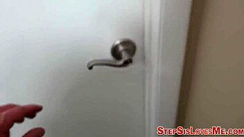 Amateur Stepsis Sucks Dick and Gives Handjob in HD