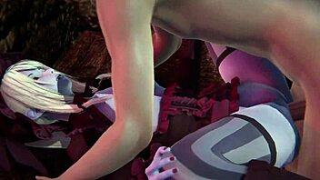 Overlord 3D Shalltear Bloodfallen Offers Uncensored Hentai Blow Job POV