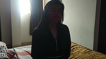 a preview of catalina, a petite latina nerd babysitter in an interview showcasing her natural tits and cute amateur style