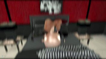 Jenn Pounds Maggie with Huge Cock in Bedroom Action