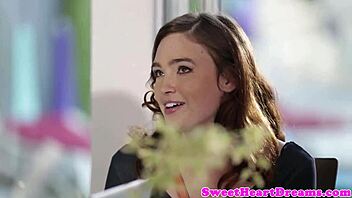 Teen Dykes Tribbing and Facesitting with Perky Ponytails