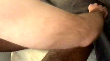 Gay glory hole action with anonymous men