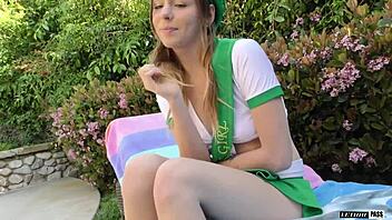 Alex Blake, Young SLUT, GETS Her TIGHT SNATCH LICKED!