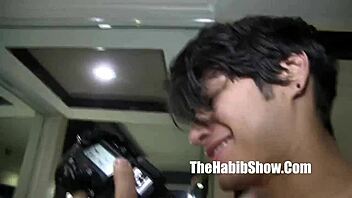 Summerknight feels banged by Derek's monster cock.