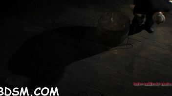 Lovable Brunette Darling Sits On Huge Fake Penis