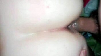 Wife receives intense creampie from husband in passionate bedroom session