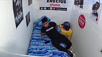 Descriptive Peruvian Teen Neighbor Sneaks Out for Quick Homemade Creampie on Hidden Camera