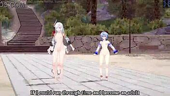 mmd medley of anime animations