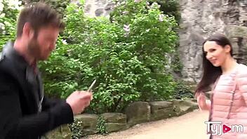 lilu moon, a brunette slut with small tits, gets her ass hard fucked