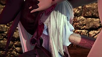 Overlord 3D Shalltear Bloodfallen Offers Uncensored Hentai Blow Job POV