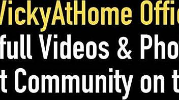 Does Vicky Vette's Big Clit Throb After Cowgirl Ride And Facial?