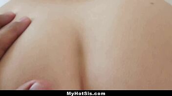 My stepsisters crave sucking my huge cock