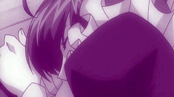 Fingered and fucked anime teen with big tits