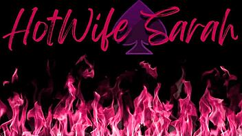 Hotwife Sarah leaves hubby with messy sloppy seconds.