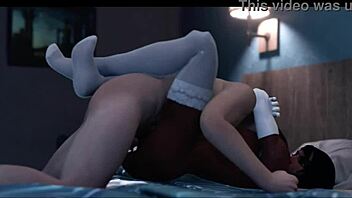 I love fucking Pharah's ass in Overwatch cosplay with anal and assfucking