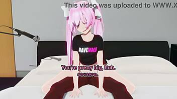 Bratty anime girl gets dominated in wild 3D action.