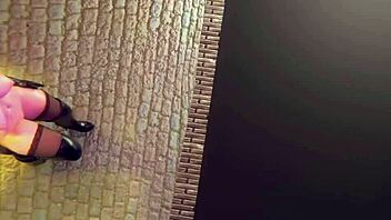 Can This Slut Handle Deep Throat Fuck And Cum On Street?