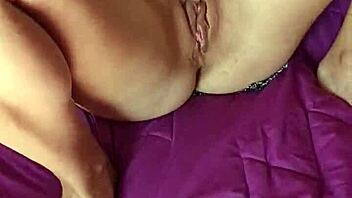 Sexy European Milf Bent Over Hot Shaved Pussy Solo