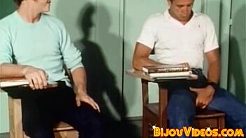 vintage gay studs fucking bareback until hot cum erupts