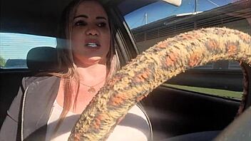 Bianca Naldy Delivers Intense Outdoor Blowjob Leading to Wet Cumshot Orgasm