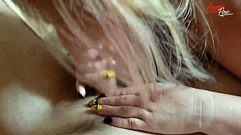 Hot Stepmom Foot Fetish Fuck with Chubby Body on Bed