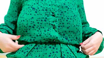 hot girl strips sexy dress, moanin' loud - depravedminx