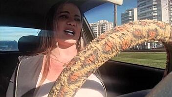 Bianca Naldy Delivers Intense Outdoor Blowjob Leading to Wet Cumshot Orgasm