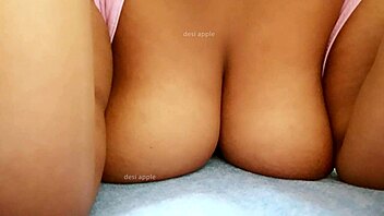 I’m crazy about my Myanmar girlfriend’s sexy tits on webcam.