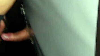 Latina enjoys monster cock at São Paulo glory hole swing