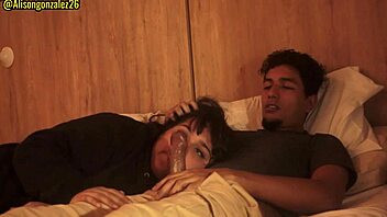 Watching Netflix, Couldn’t Resist Face Fucking Stepsis