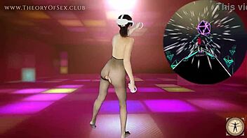 part 2 of week 5 in vr dance workout, i'm reaching expert level with this athletic bodybuilder