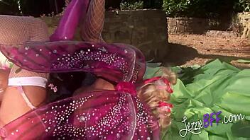 Wow, Check Out This Lesbian Fairy Threesome!