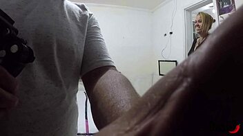 Behind Scenes of Latina Milf Fada Mel with Brazilians Recording