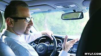 Busty Milf Rides Young Stud