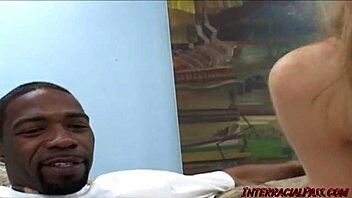 Pretty Girl Ann Double Penetrated Hard by Black Studs in Wild 3some