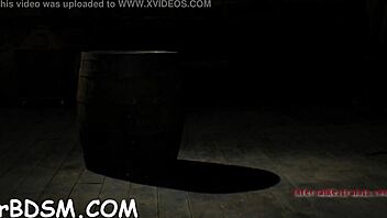 Lovable Brunette Darling Sits On Huge Fake Penis