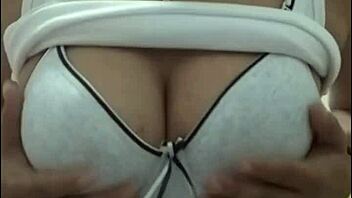 i'm showing off my big tits on webcam